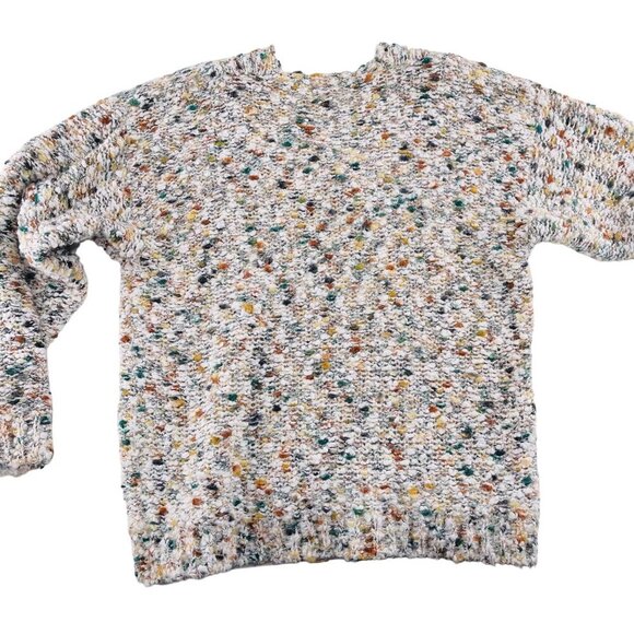 Classic New England Multicolor Speckled Knit Sweater - Picture 4 of 5